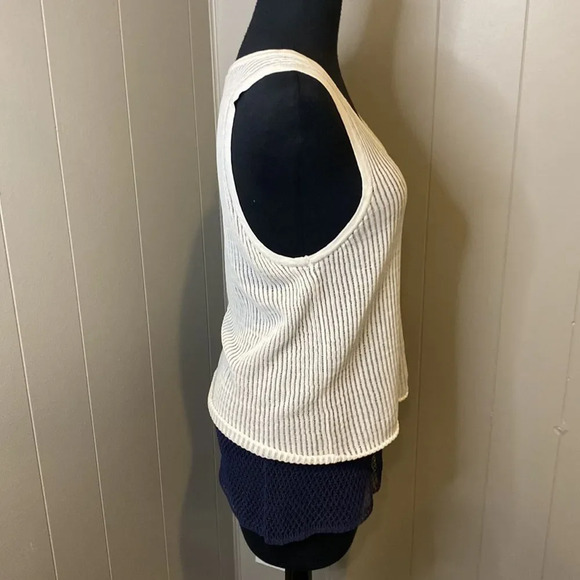 Rag and Bone Small Tank Top Knit Double Layer - Picture 3 of 7